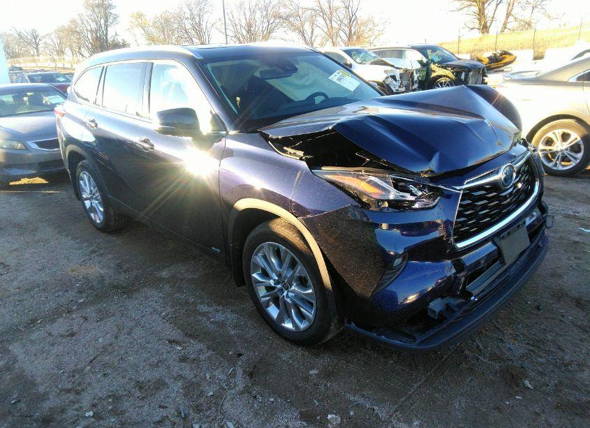 2021 Toyota Highlander HYBRID LIMITED (VIN 5TDXBRCH0MS523357) main photo