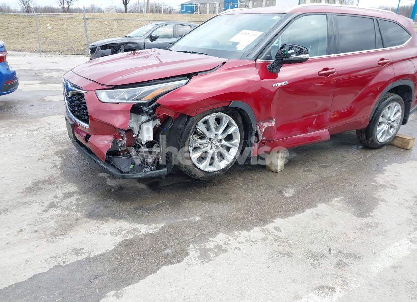 Photo 6 of 2021 Toyota Highlander HYBRID LIMITED (VIN 5TDXBRCH1MS022512)