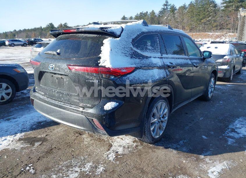 Photo 4 of 2021 Toyota Highlander HYBRID LIMITED (VIN 5TDXBRCH3MS521098)