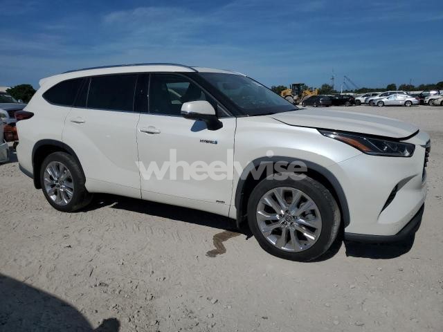 2020 TOYOTA HIGHLANDER HYBRID LIMITED (VIN 5TDXBRCH4LS000468) main photo