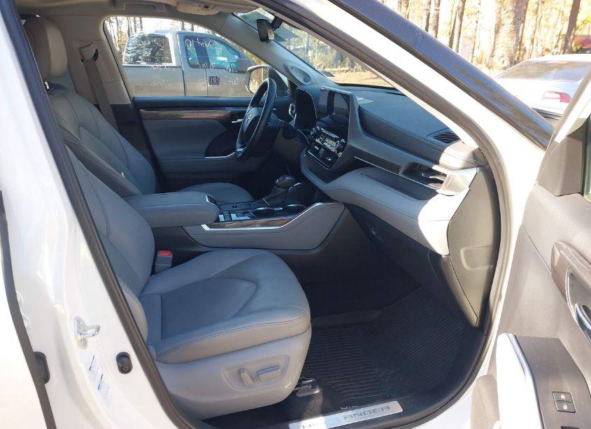 Photo 5 of 2021 Toyota Highlander HYBRID LIMITED (VIN 5TDXBRCH6MS016611)