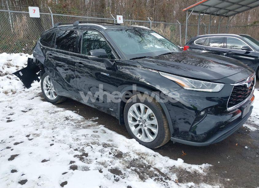 2021 Toyota Highlander HYBRID LIMITED (VIN 5TDXBRCH9MS016649) main photo