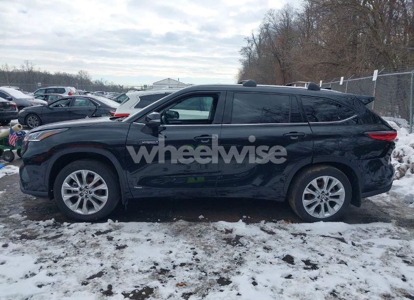 Photo 14 of 2021 Toyota Highlander HYBRID LIMITED (VIN 5TDXBRCH9MS016649)