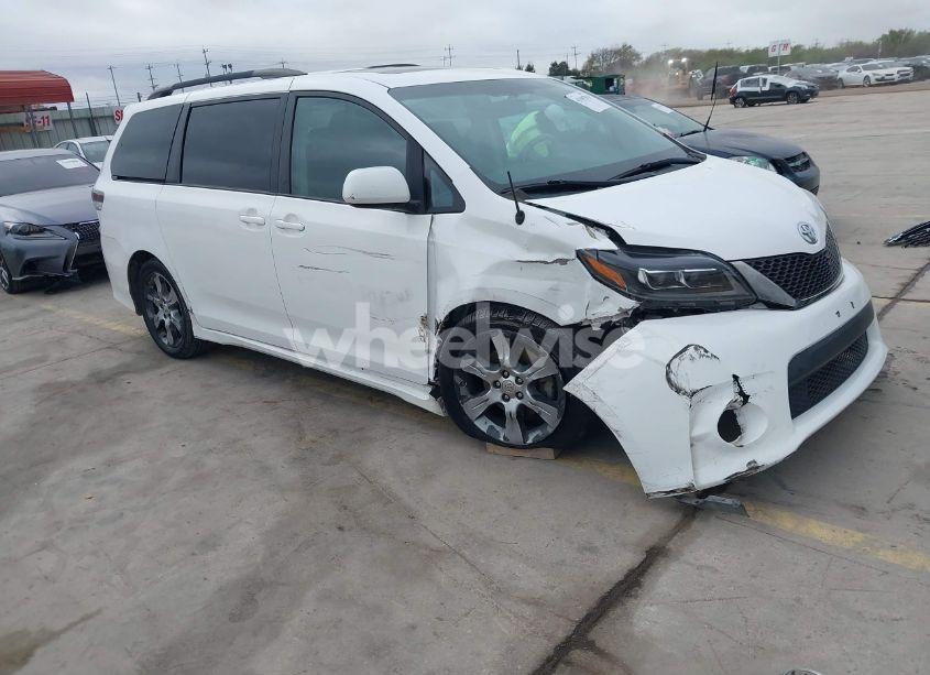 2012 Toyota Sienna SE 8 PASSENGER (VIN 5TDXK3DC8CS276491) main photo