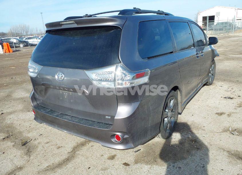 Photo 4 of 2015 Toyota Sienna SPORT (VIN 5TDXK3DC8FS633124)