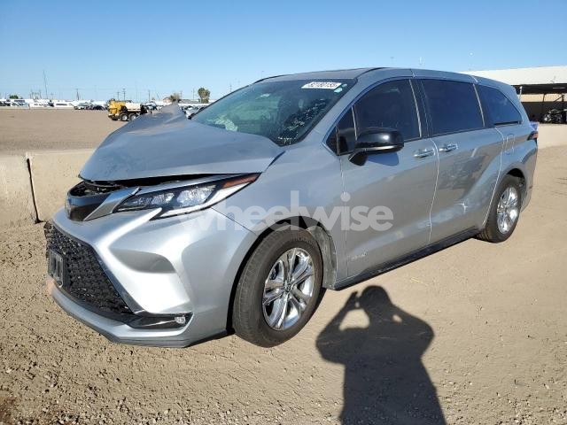 Photo 14 of 2021 TOYOTA SIENNA XSE (VIN 5TDXSKFC4MS002164)