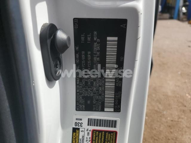 Photo 9 of 2022 TOYOTA SIENNA XSE (VIN 5TDXSKFC6NS059824)