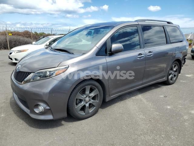Photo 5 of 2017 TOYOTA SIENNA SE (VIN 5TDXZ3DC8HS784298)
