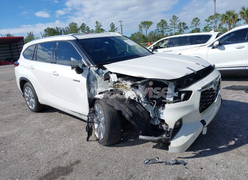 2021 Toyota Highlander HYBRID LIMITED (VIN 5TDYARAH2MS009326) main photo