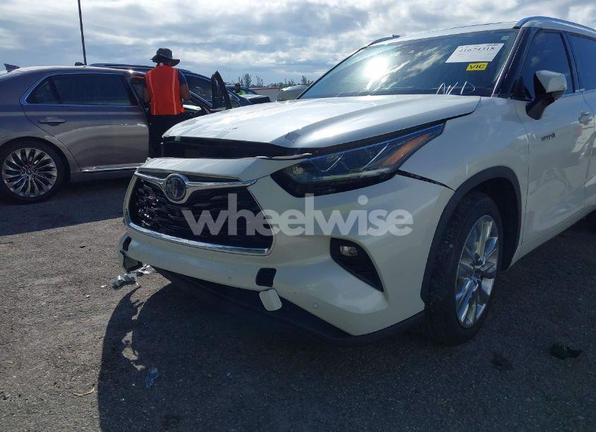 Photo 6 of 2021 Toyota Highlander HYBRID LIMITED (VIN 5TDYARAH2MS009326)