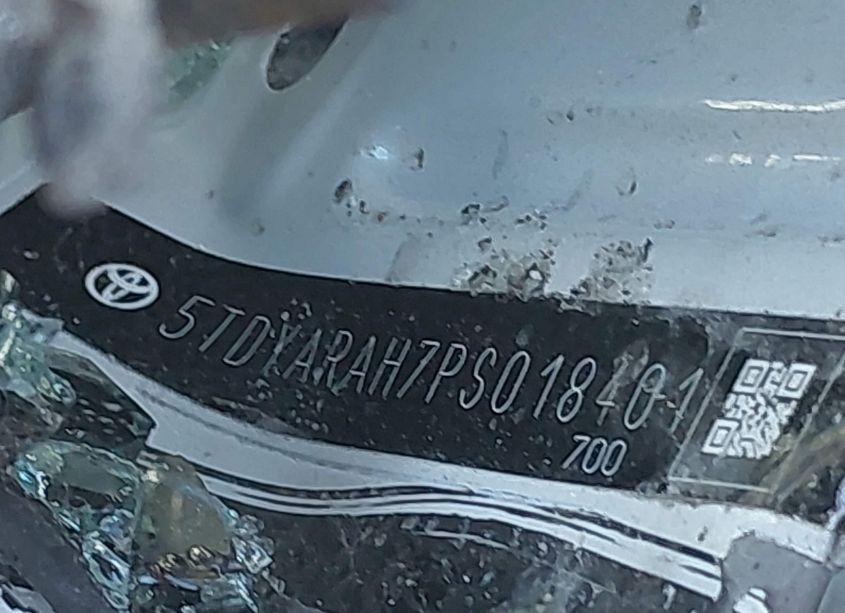 Photo 9 of 2023 Toyota Highlander HYBRID LIMITED (VIN 5TDYARAH7PS018401)