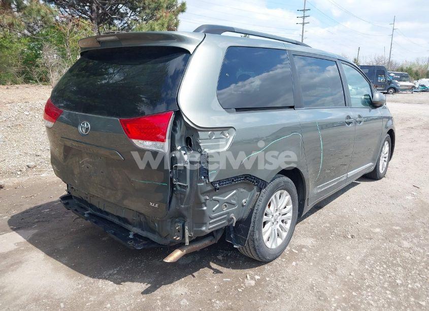 Photo 4 of 2012 Toyota Sienna XLE V6 8 PASSENGER (VIN 5TDYK3DC0CS221618)