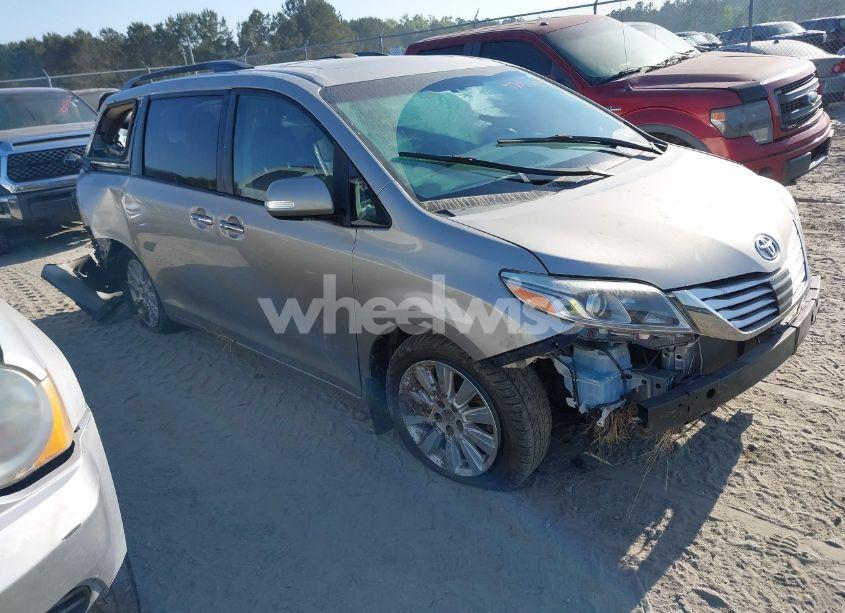 2015 Toyota Sienna LIMITED PREMIUM 7 PASSENGER (VIN 5TDYK3DC0FS632909) main photo
