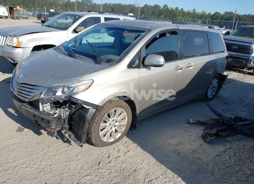 Photo 2 of 2015 Toyota Sienna LIMITED PREMIUM 7 PASSENGER (VIN 5TDYK3DC0FS632909)