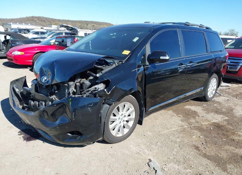 Photo 2 of 2015 Toyota Sienna LIMITED PREMIUM 7 PASSENGER (VIN 5TDYK3DC1FS542572)