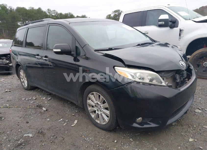2015 Toyota Sienna LIMITED PREMIUM 7 PASSENGER (VIN 5TDYK3DC1FS668107) main photo