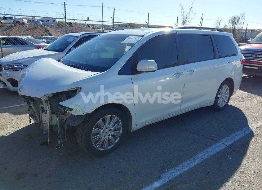 Photo 2 of 2016 Toyota Sienna LIMITED PREMIUM 7 PASSENGER (VIN 5TDYK3DC1GS728176)