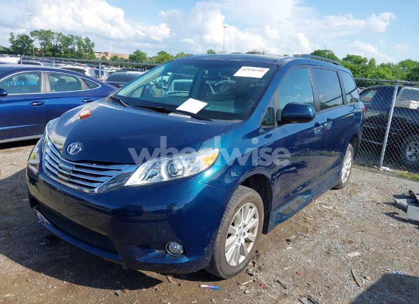 Photo 2 of 2012 Toyota Sienna LIMITED V6 7 PASSENGER (VIN 5TDYK3DC2CS259013)