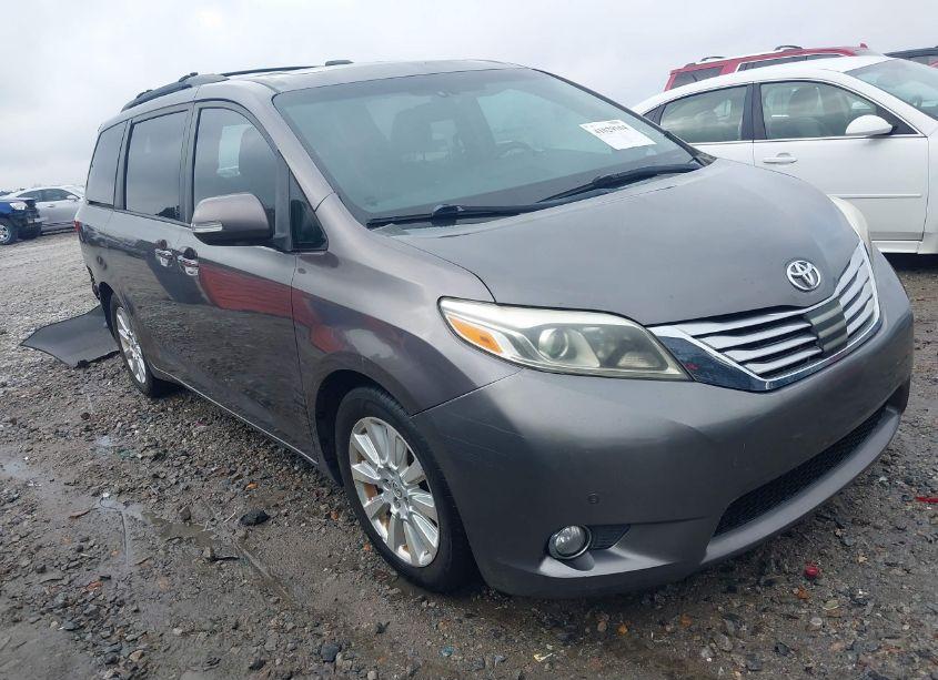 2015 Toyota Sienna LIMITED PREMIUM 7 PASSENGER (VIN 5TDYK3DC4FS542159) main photo