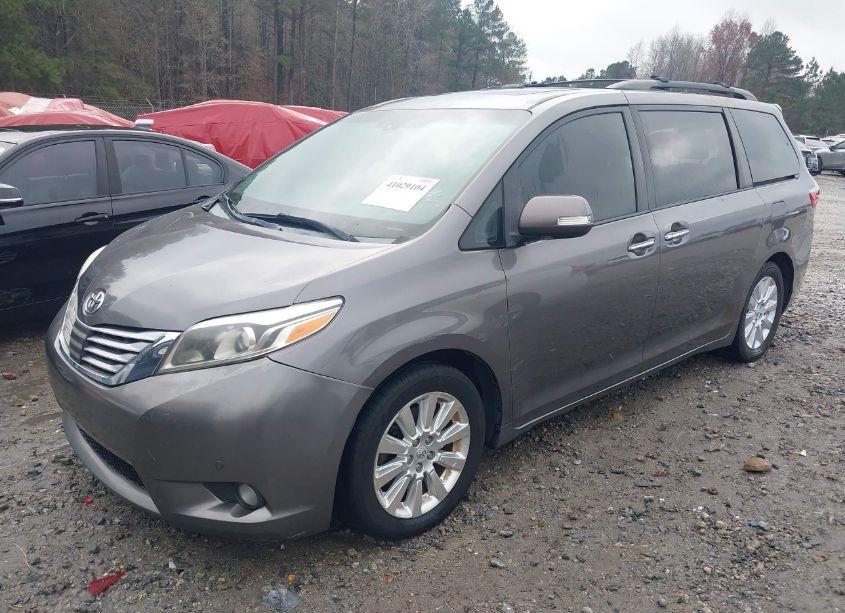 Photo 2 of 2015 Toyota Sienna LIMITED PREMIUM 7 PASSENGER (VIN 5TDYK3DC4FS542159)