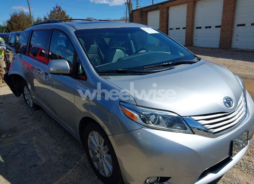 2015 Toyota Sienna LIMITED PREMIUM 7 PASSENGER (VIN 5TDYK3DC5FS627155) main photo