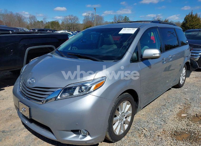 Photo 2 of 2015 Toyota Sienna LIMITED PREMIUM 7 PASSENGER (VIN 5TDYK3DC5FS627155)