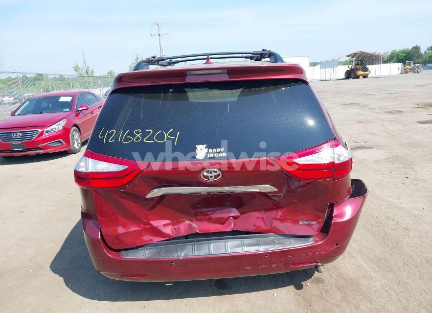 Photo 16 of 2015 Toyota Sienna LIMITED PREMIUM 7 PASSENGER (VIN 5TDYK3DC6FS593937)