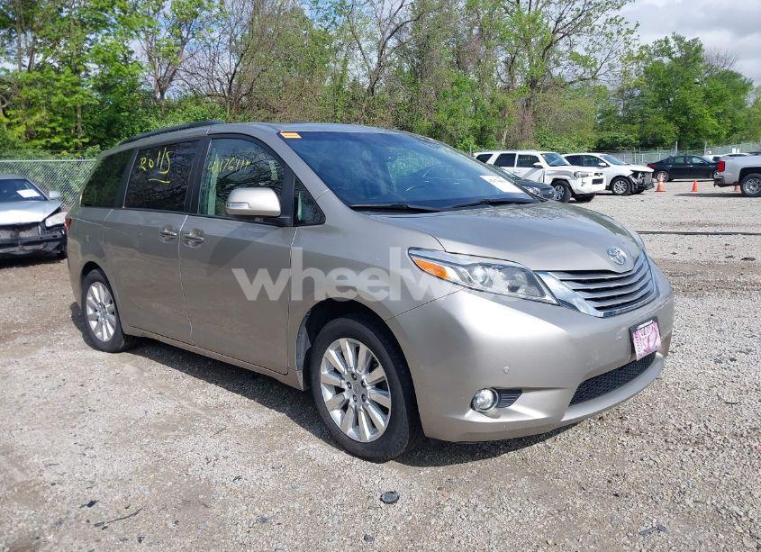 2015 Toyota Sienna LIMITED PREMIUM 7 PASSENGER (VIN 5TDYK3DC6FS632493) main photo