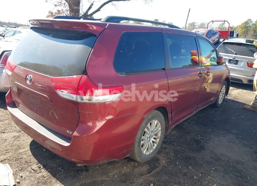 Photo 4 of 2012 Toyota Sienna XLE V6 8 PASSENGER (VIN 5TDYK3DC7CS179013)
