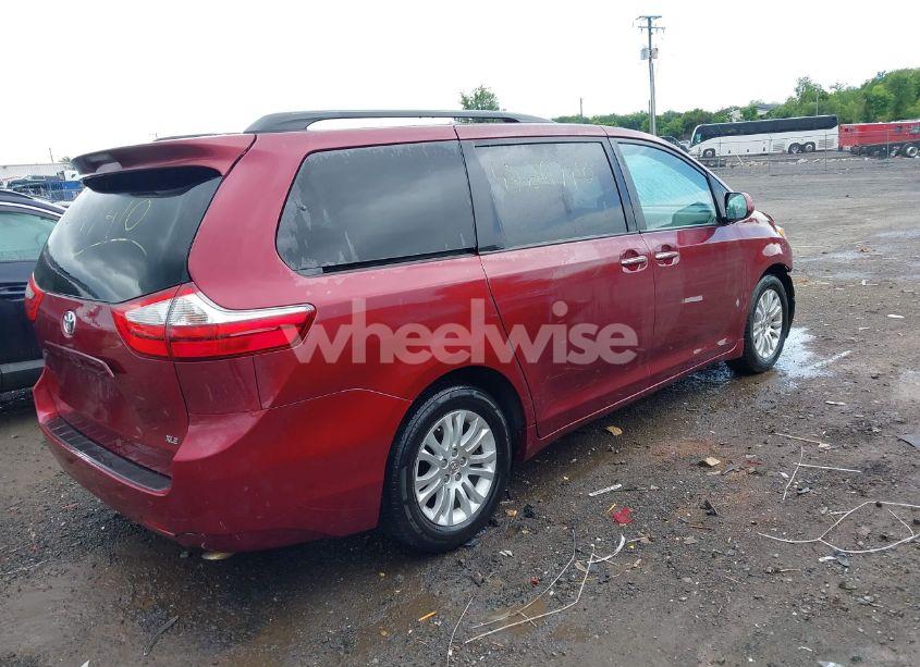 Photo 4 of 2015 Toyota Sienna XLE 8 PASSENGER (VIN 5TDYK3DC9FS569714)