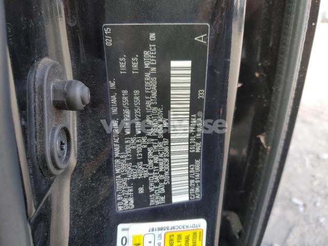 Photo 4 of 2010 TOYOTA SIENNA XLE (VIN 5TDYK3DC9FS586187)