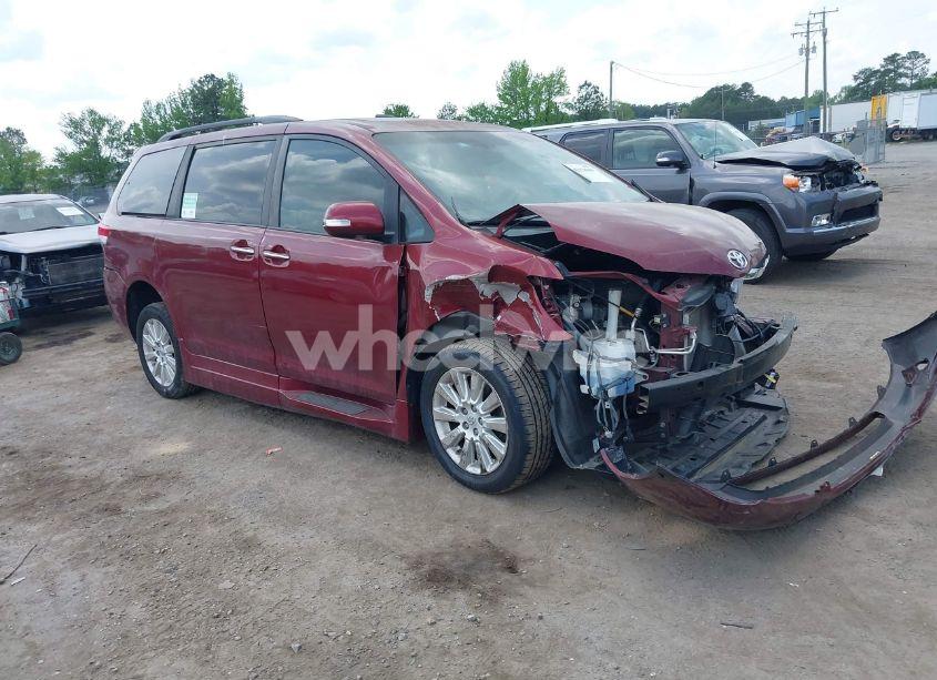 2014 Toyota Sienna LIMITED V6 7 PASSENGER (VIN 5TDYK3DCXES422168) main photo
