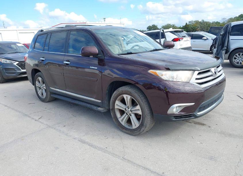 2012 Toyota Highlander LIMITED V6 (VIN 5TDYK3EH0CS054414) main photo