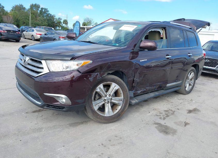 Photo 2 of 2012 Toyota Highlander LIMITED V6 (VIN 5TDYK3EH0CS054414)