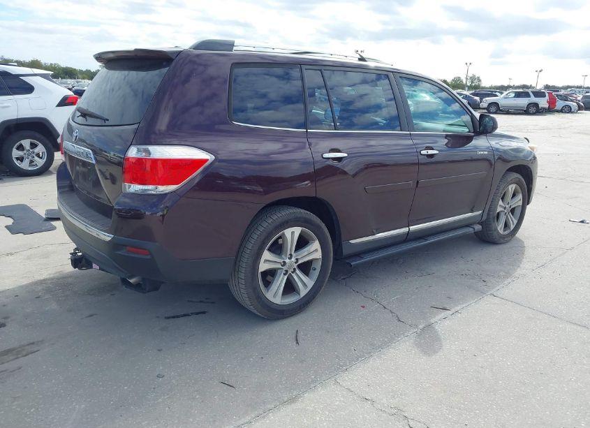 Photo 4 of 2012 Toyota Highlander LIMITED V6 (VIN 5TDYK3EH0CS054414)