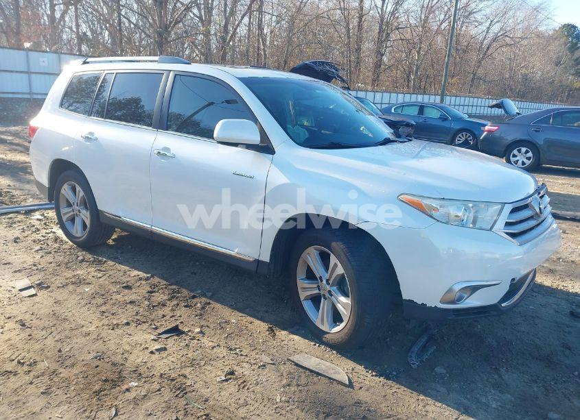 2013 Toyota Highlander LIMITED V6 (VIN 5TDYK3EH1DS093143) main photo