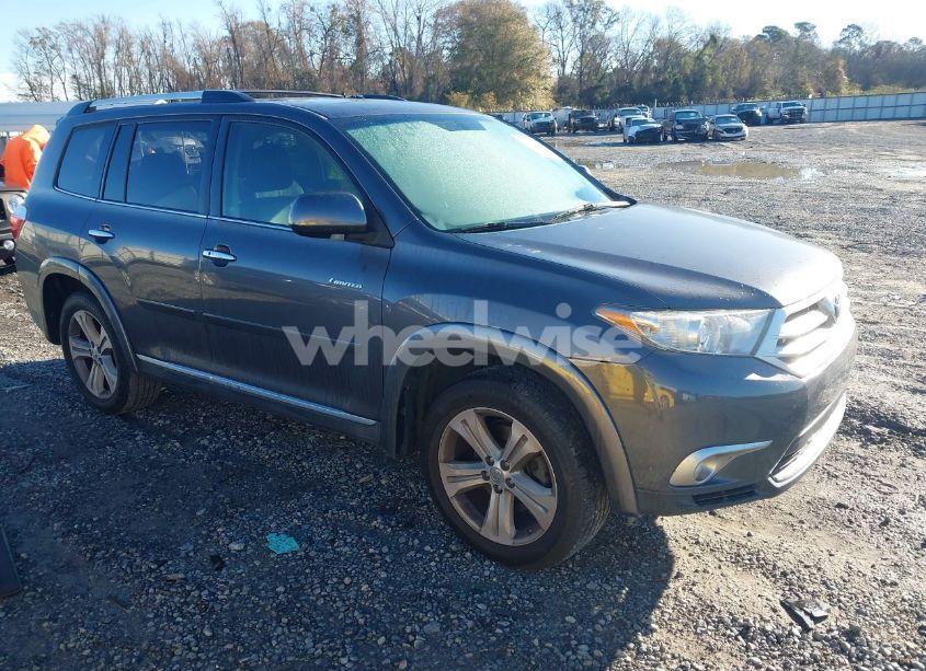 2013 Toyota Highlander LIMITED V6 (VIN 5TDYK3EH1DS097466) main photo