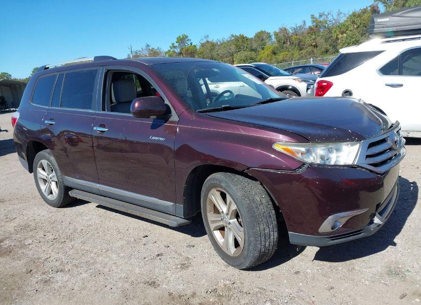 2012 Toyota Highlander LIMITED V6 (VIN 5TDYK3EH4CS052875) main photo