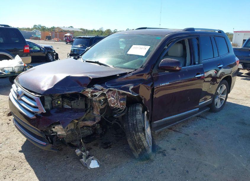 Photo 2 of 2012 Toyota Highlander LIMITED V6 (VIN 5TDYK3EH4CS052875)