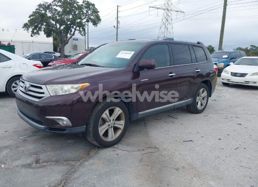 Photo 2 of 2012 Toyota Highlander LIMITED V6 (VIN 5TDYK3EH5CS057101)