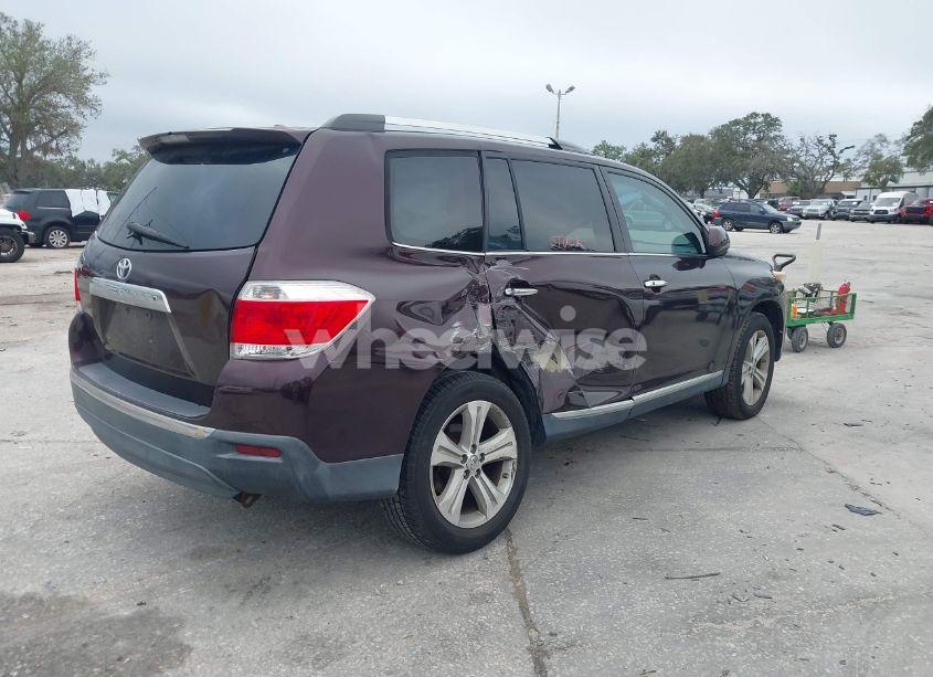 Photo 4 of 2012 Toyota Highlander LIMITED V6 (VIN 5TDYK3EH5CS057101)