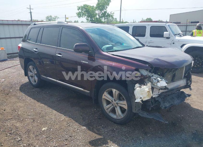 2012 Toyota Highlander LIMITED V6 (VIN 5TDYK3EH5CS072729) main photo