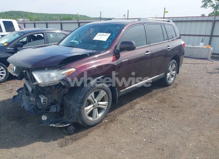 Photo 2 of 2012 Toyota Highlander LIMITED V6 (VIN 5TDYK3EH5CS072729)