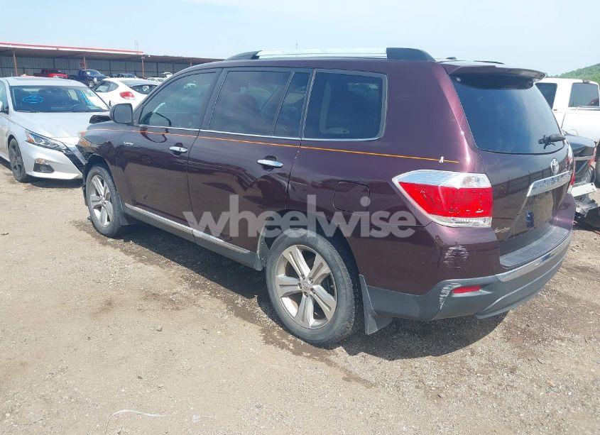 Photo 3 of 2012 Toyota Highlander LIMITED V6 (VIN 5TDYK3EH5CS072729)