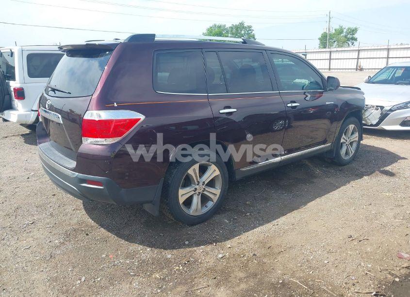 Photo 4 of 2012 Toyota Highlander LIMITED V6 (VIN 5TDYK3EH5CS072729)