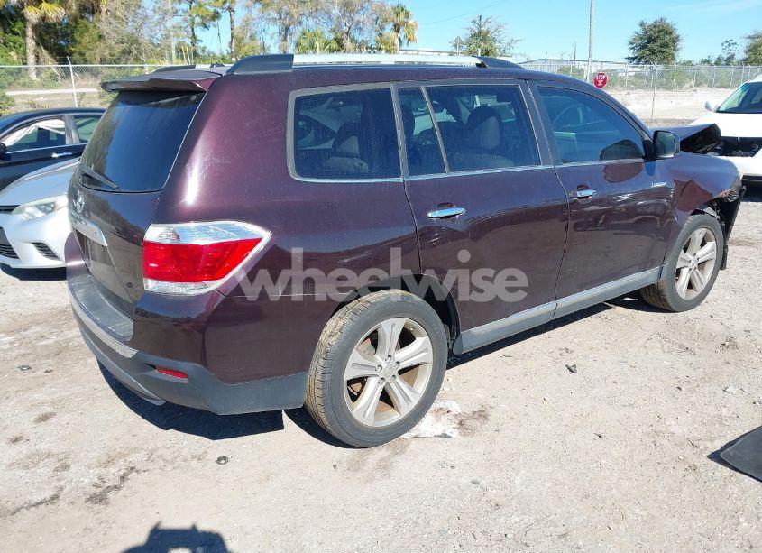 Photo 4 of 2013 Toyota Highlander LIMITED V6 (VIN 5TDYK3EH5DS105925)