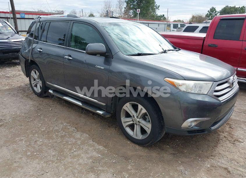 2012 Toyota Highlander LIMITED V6 (VIN 5TDYK3EH7CS052787) main photo