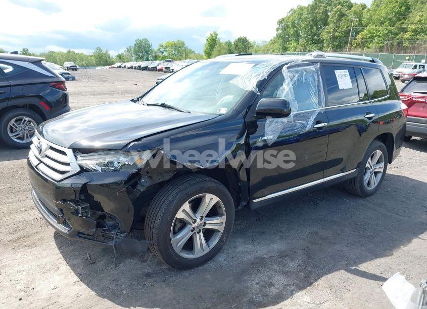 Photo 2 of 2012 Toyota Highlander LIMITED (VIN 5TDYK3EH7CS053597)