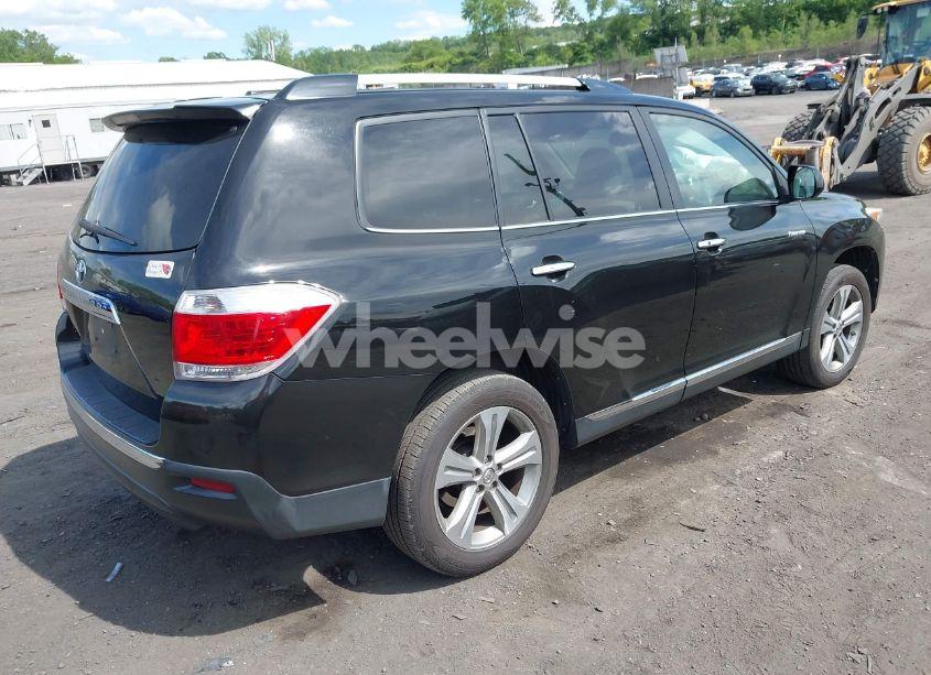 Photo 4 of 2012 Toyota Highlander LIMITED (VIN 5TDYK3EH7CS053597)