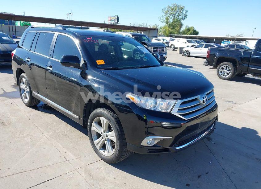 2013 Toyota Highlander LIMITED V6 (VIN 5TDYK3EHXDS136734) main photo